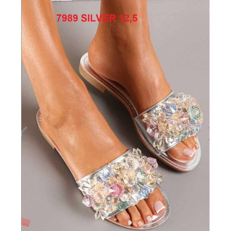 Buty Klapki Damskie (36-41,12par)Kolor Jak na zdzięciu