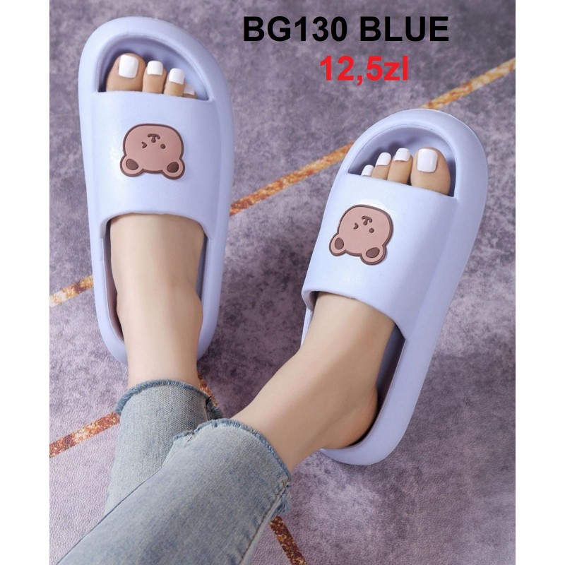 Buty Klapki Damskie (36-41,12par)Kolor Jak na zdzięciu