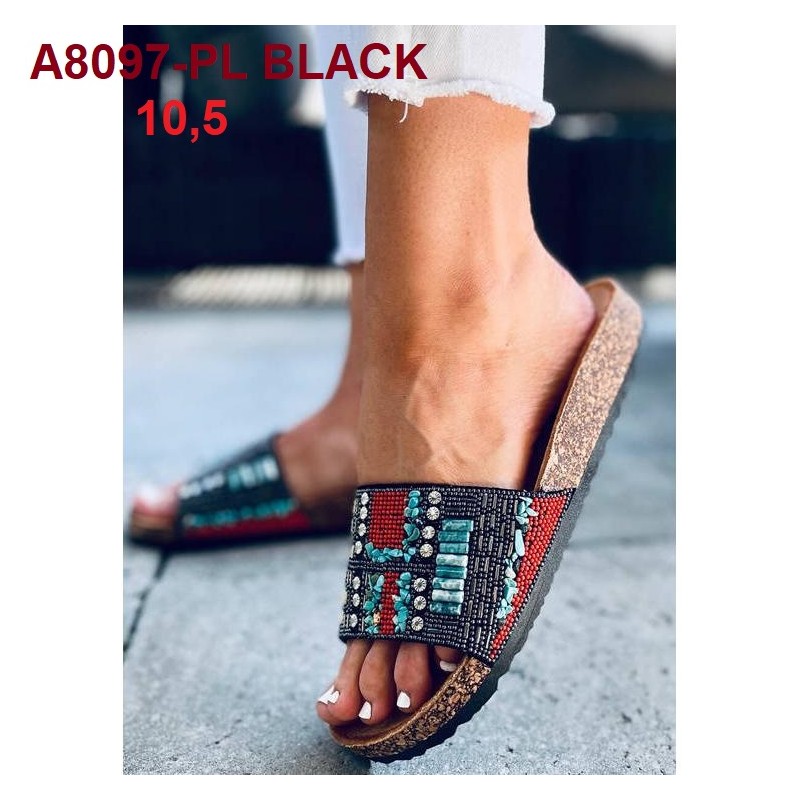 Buty Klapki Damskie (36-41,12par)Kolor Jak na zdzięciu
