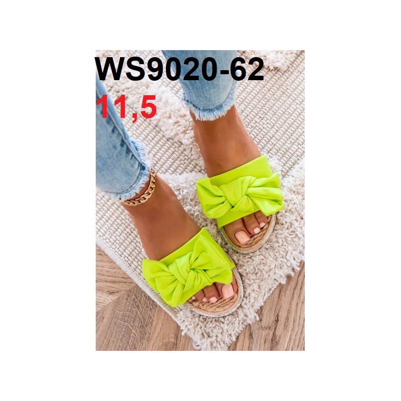 Buty Klapki Damskie (36-41,12par)Kolor Jak na zdzięciu