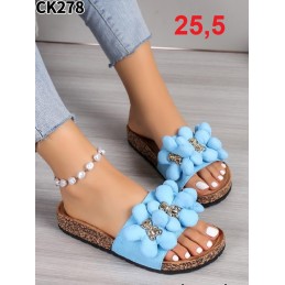 Buty Klapki Damskie...