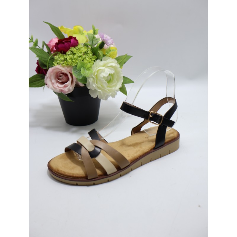 SANDAŁY DAMSKIE. Size: 36/41 (12 par/paczka) Kolor jak na zdzięciu