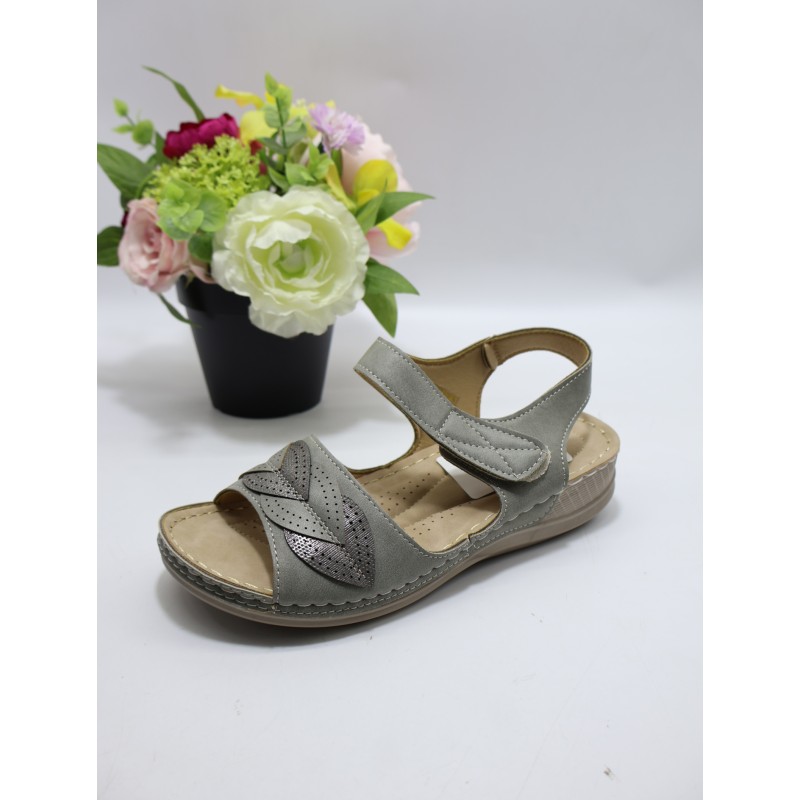 SANDAŁY DAMSKIE. Size: 36/41 (12 par/paczka) Kolor jak na zdzięciu
