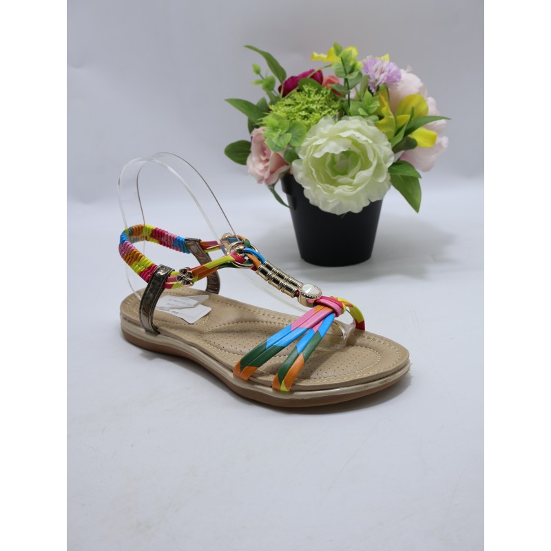 SANDAŁY DAMSKIE. Size: 36/41 (12 par/paczka) Kolor jak na zdzięciu
