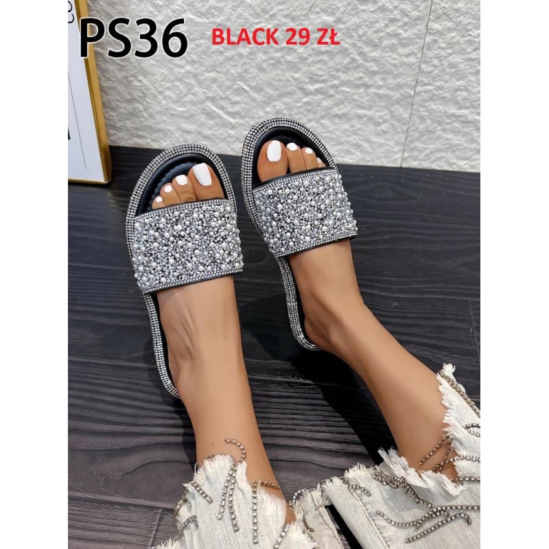 Buty Klapki Damskie(36-41,12par)Kolor Jak na zdzięciu