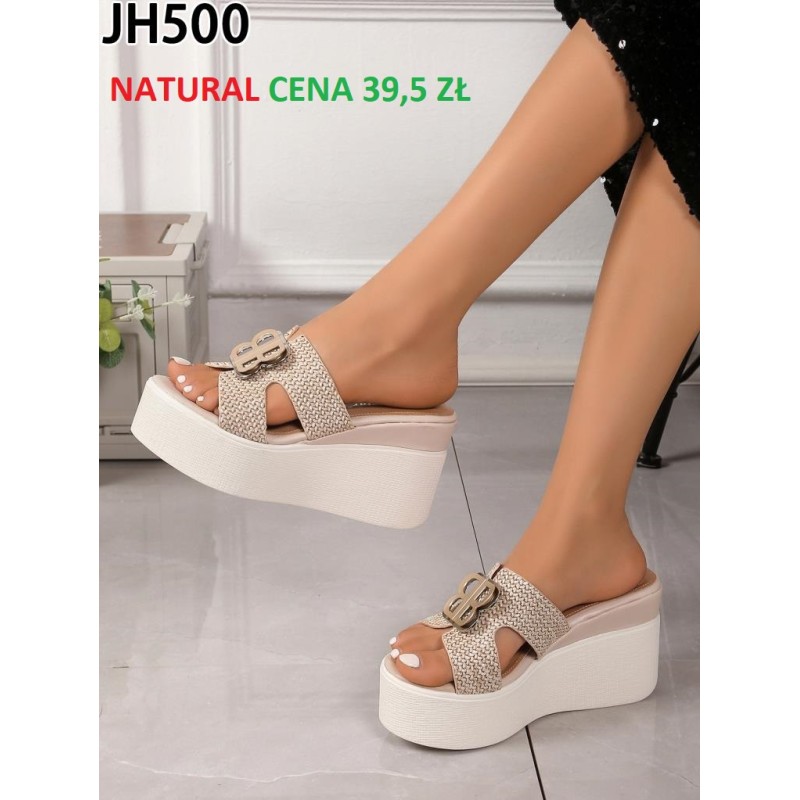 Buty Klapki Damskie(36-41,12par)Kolor Jak na zdzięciu