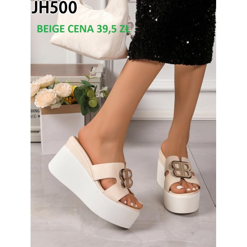 Buty Klapki Damskie(36-41,12par)Kolor Jak na zdzięciu
