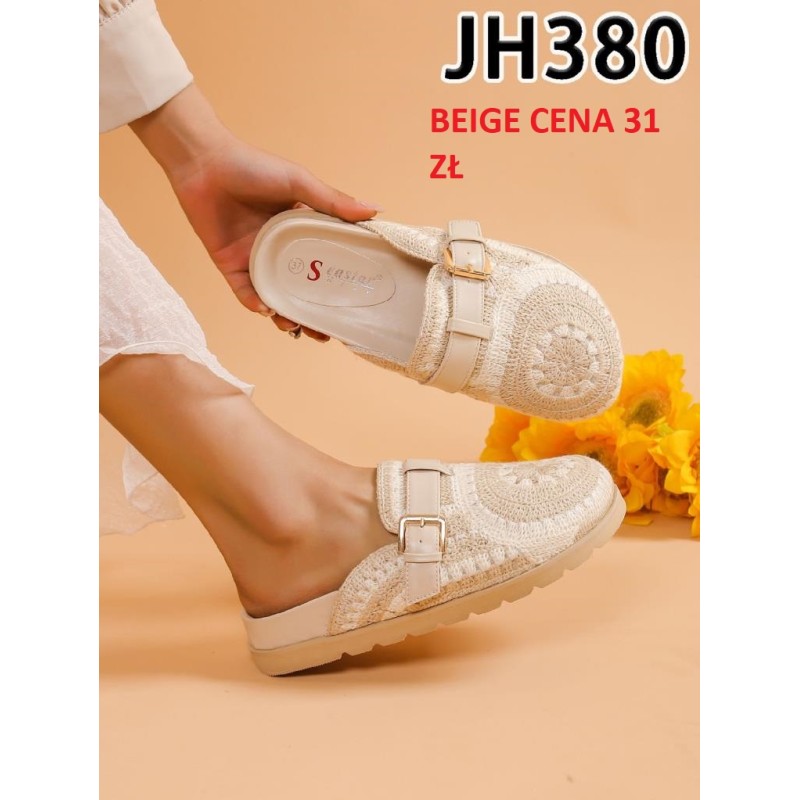 Buty Klapki Damskie(36-41,12par)Kolor Jak na zdzięciu