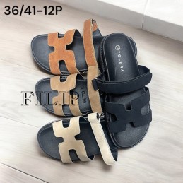 Buty Klapki Damskie...