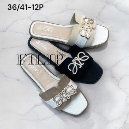 Buty Klapki Damskie...