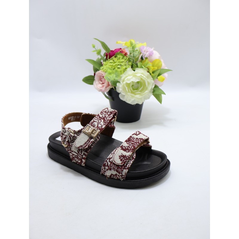 SANDAŁY DAMSKIE. Size: 36/41 (12 par/paczka) Kolor jak na zdzięciu