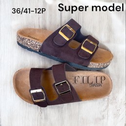 Buty Klapki Damskie...