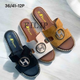 Buty Klapki Damskie...