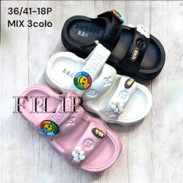 Buty Klapki Damskie...