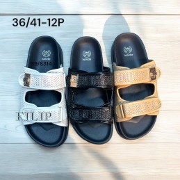 Buty Klapki Damskie...
