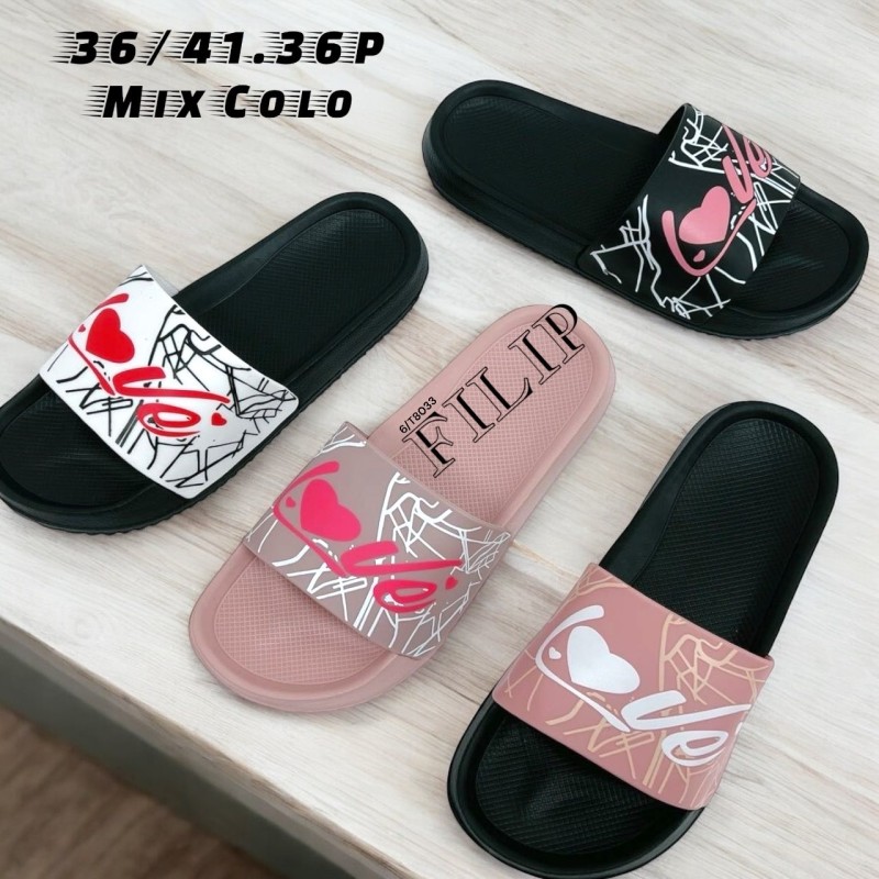 Buty Klapki Damskie (36-41,24par)Kolor Jak na zdzięciu