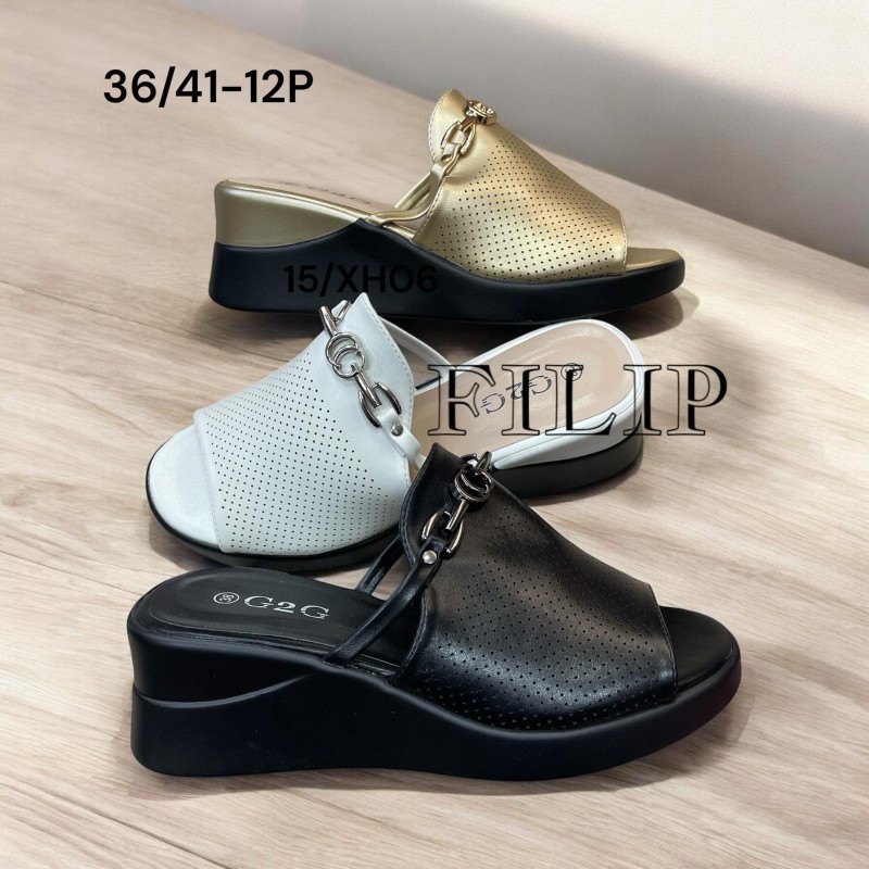 Buty Klapki Damskie (36-41,24par)Kolor Jak na zdzięciu