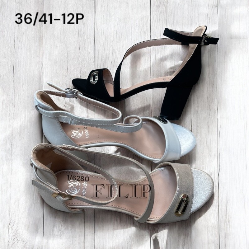 Buty Sandały Damskie (36-41,12par)Kolor Jak na zdzięciu