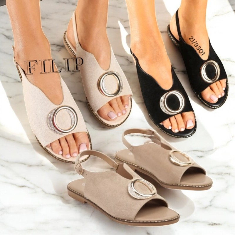 Buty Sandały Damskie (36-41,12par)Kolor Jak na zdzięciu