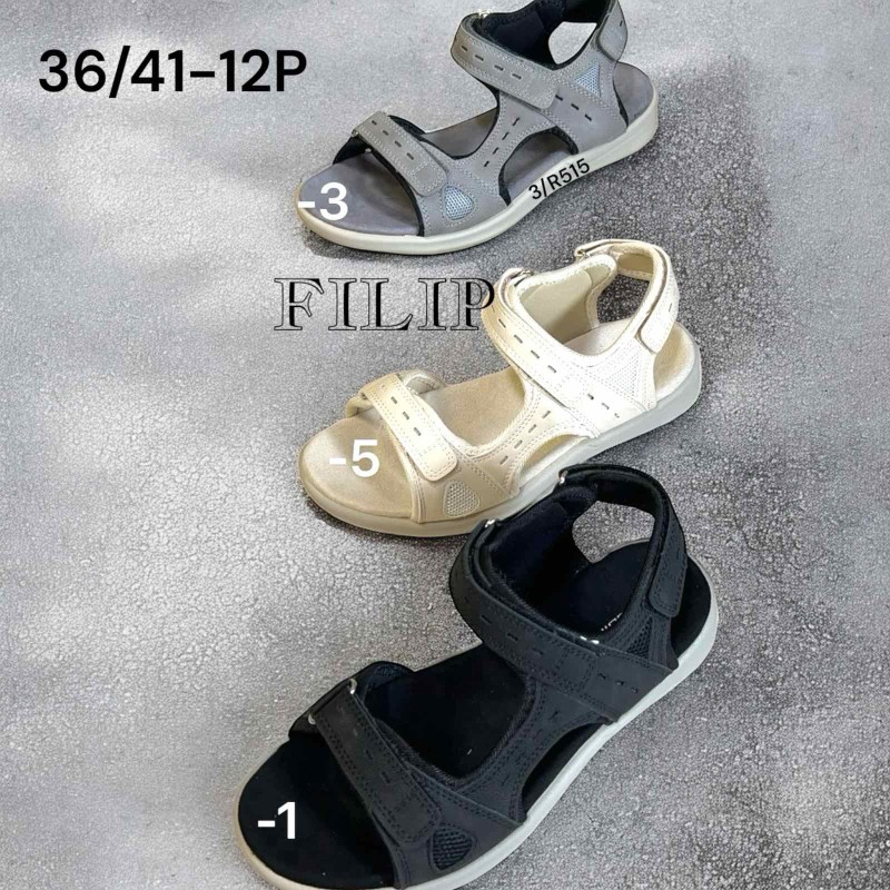 Buty Sandały Damskie (36-41,12par)Kolor Jak na zdzięciu