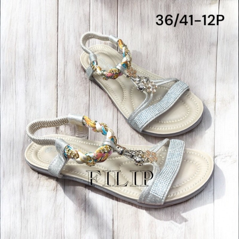Buty Sandały Damskie (36-41,12par)Kolor Jak na zdzięciu