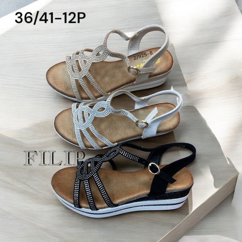 Buty Sandały Damskie (36-41,12par)Kolor Jak na zdzięciu
