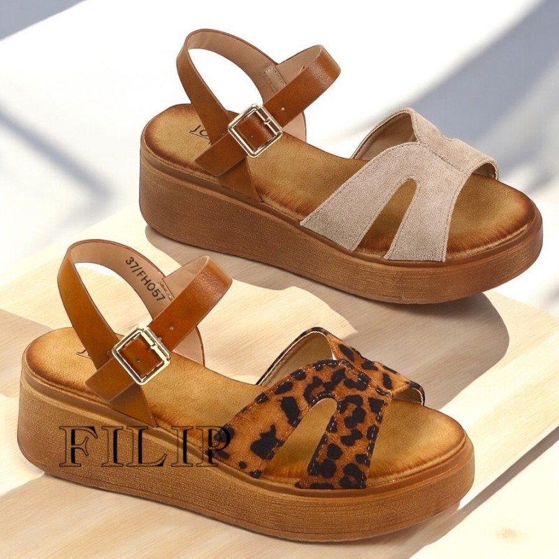 Buty Sandały Damskie (36-41,12par)Kolor Jak na zdzięciu