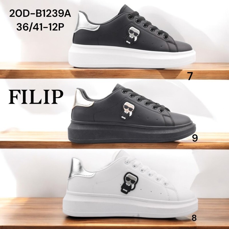 Buty Sportowe Damskie(36-41,12par)Kolor Jak na zdzięciu