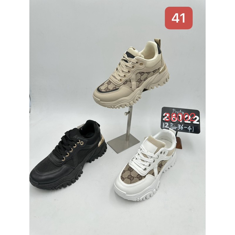 Buty Sportowe Damskie(36-41,12par)Kolor Jak na zdzięciu
