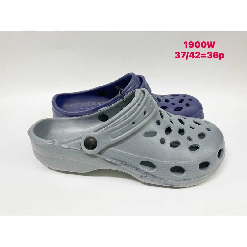 Buty Klapki Damskie (37-42,12par)Kolor Jak na zdzięciu