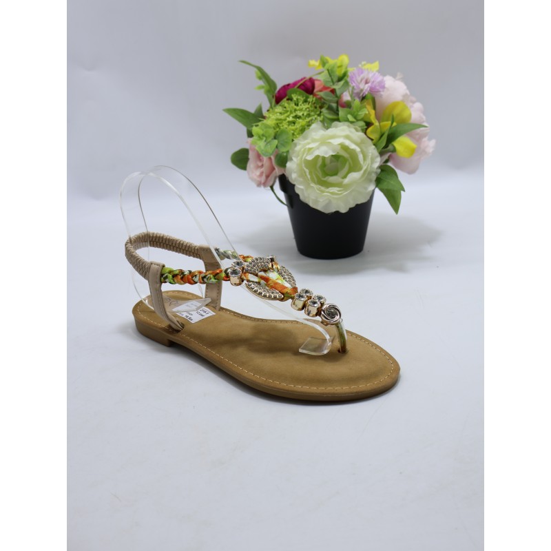 SANDAŁY DAMSKIE. Size: 36/41 ( 12 par/paczka) Kolor jak na zdzięciu