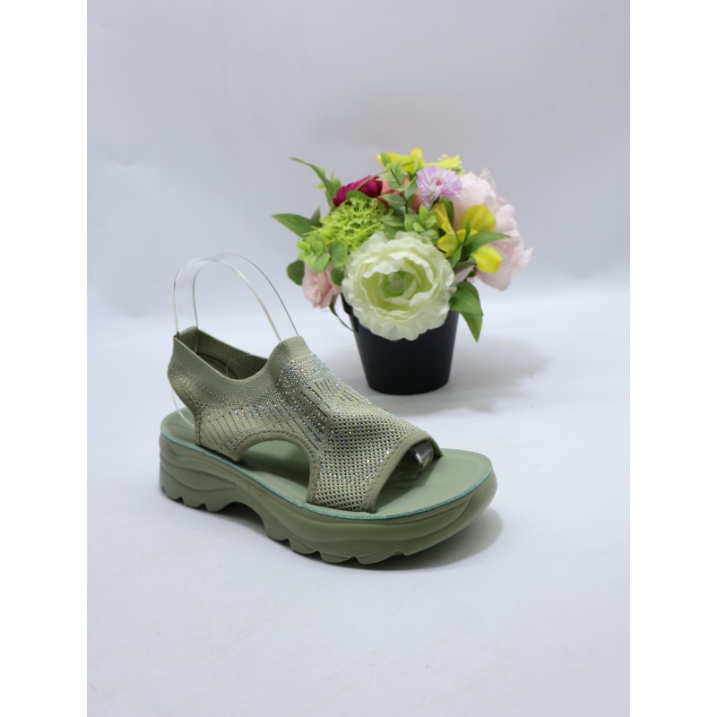 SANDAŁY DAMSKIE. Size: 36/41 ( 12 par/paczka) Kolor jak na zdzięciu