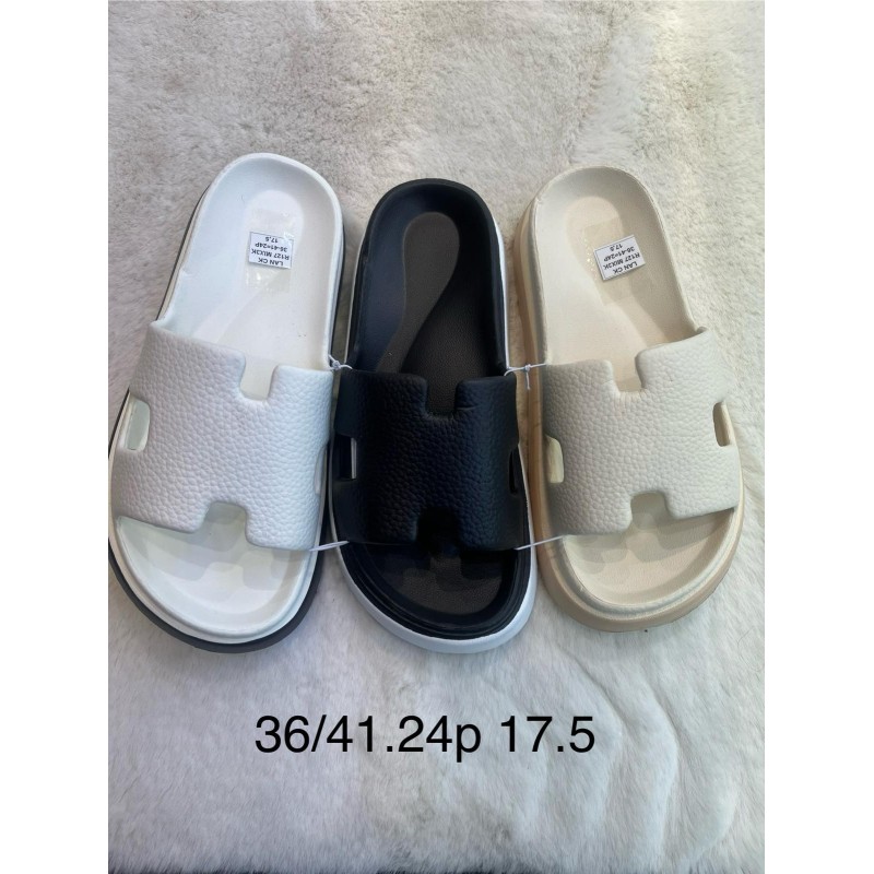 Buty Klapki Damskie (36-41,24par)Kolor Jak na zdzięciu