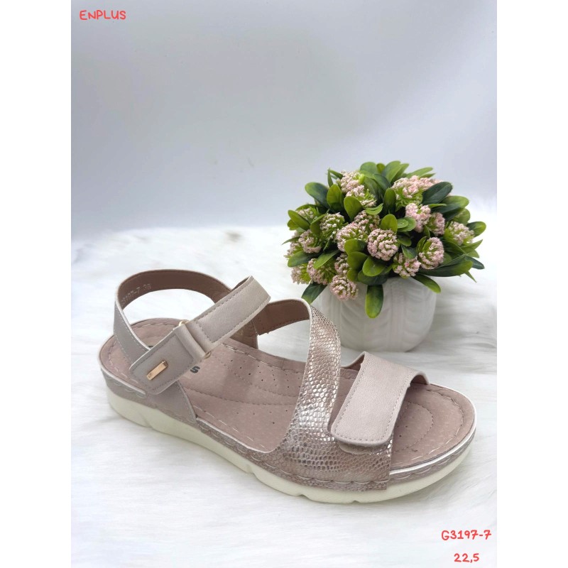 Buty Sandały Damskie (36-41,12par) Kolor Jak na zdzięciu