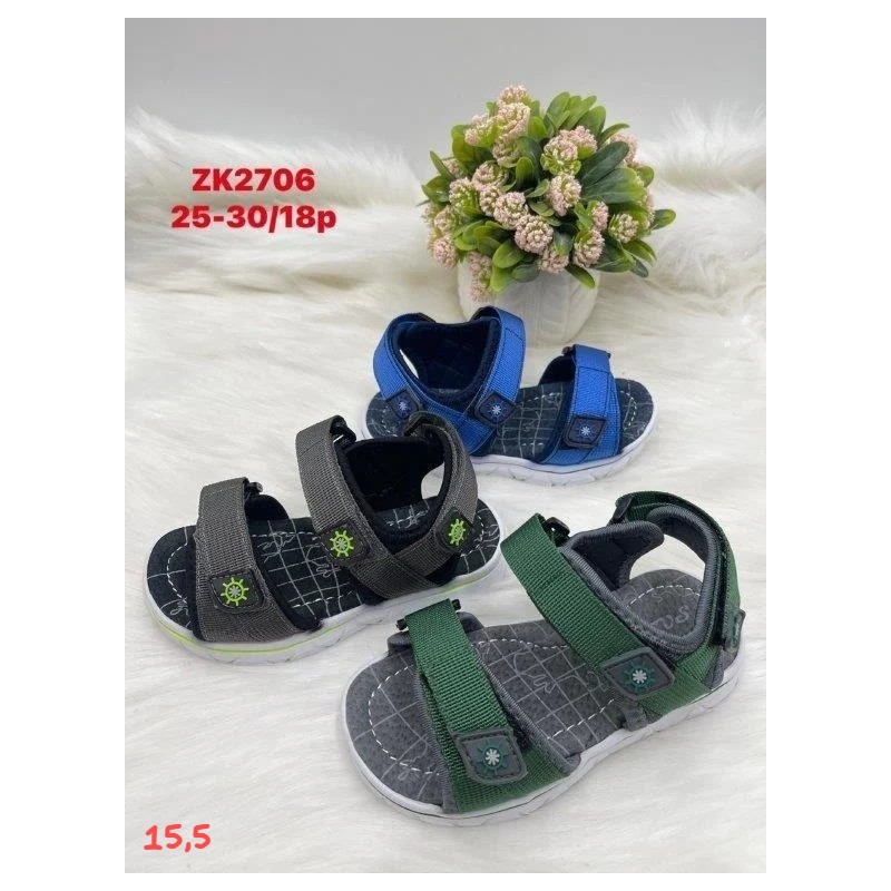Buty Sandały dziecięce (25-30,18par) Kolor Jak na zdzięciu