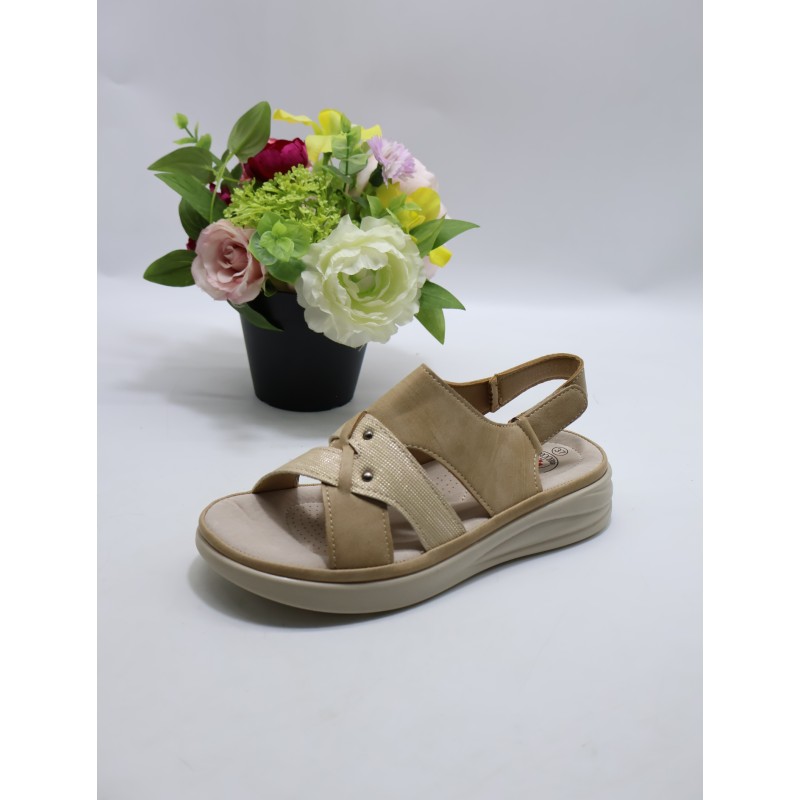 SANDAŁY DAMSKIE. Size: 36/42 (12 par/paczka) Kolor jak na zdzięciu