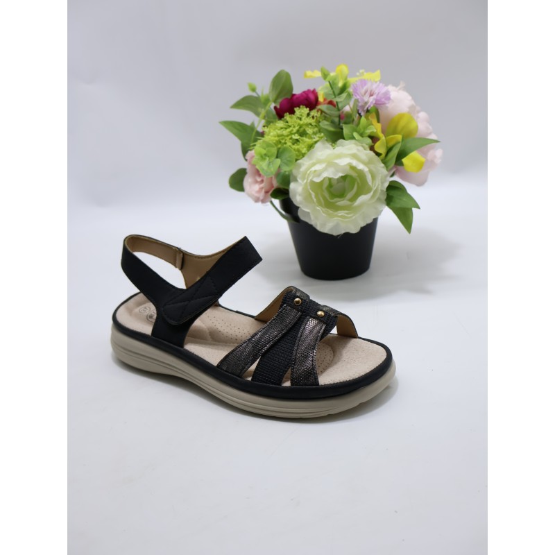 SANDAŁY DAMSKIE. Size: 36/42 (12 par/paczka) Kolor jak na zdzięciu