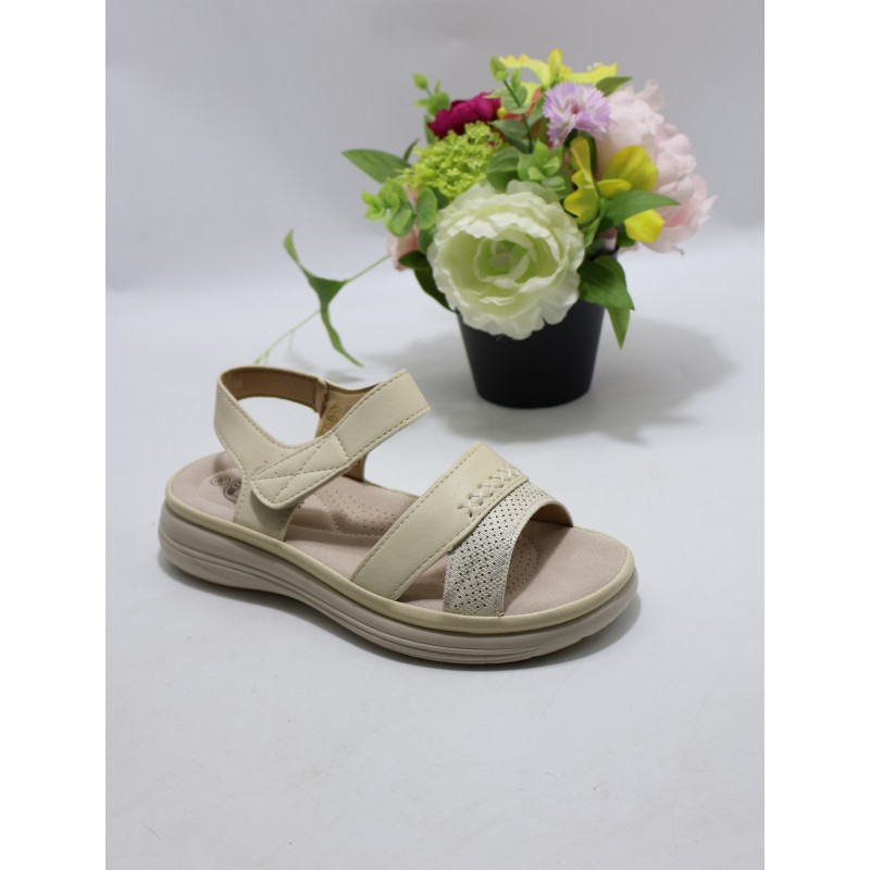 SANDAŁY DAMSKIE. Size: 36/42 (12 par/paczka) Kolor jak na zdzięciu