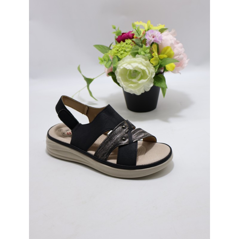 SANDAŁY DAMSKIE. Size: 36/42 (12 par/paczka) Kolor jak na zdzięciu