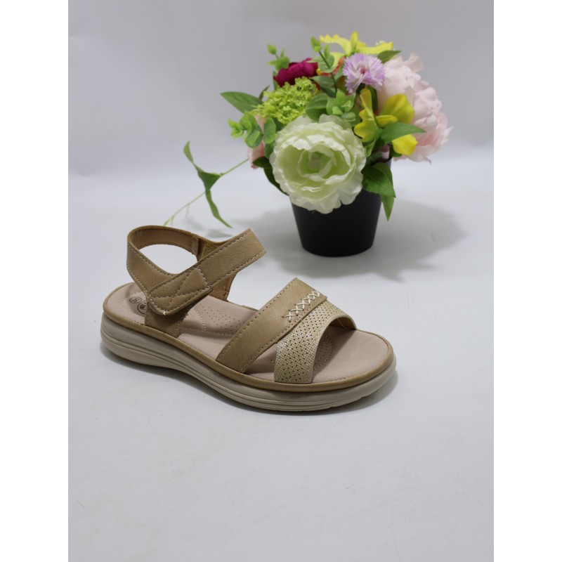 SANDAŁY DAMSKIE. Size: 36/42 (12 par/paczka) Kolor jak na zdzięciu