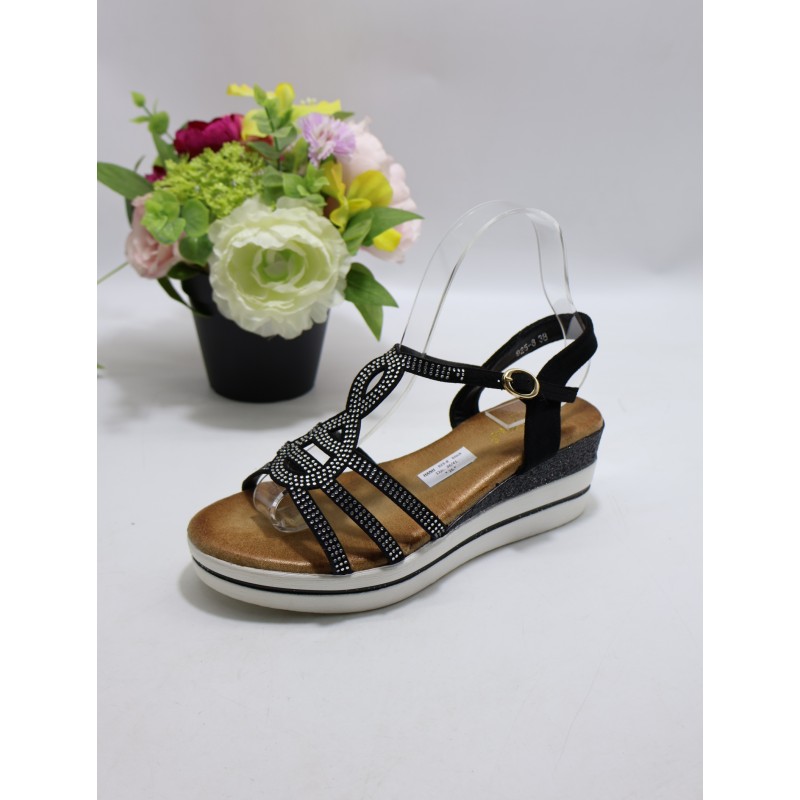 SANDAŁY DAMSKIE. Size: 36/41 (12 par/paczka) Kolor jak na zdzięciu