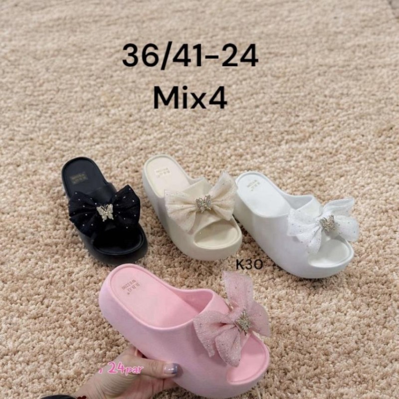 Buty Klapki Damskie (36-41,24par)Kolor Jak na zdzięciu