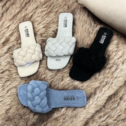 Buty Klapki Damskie...