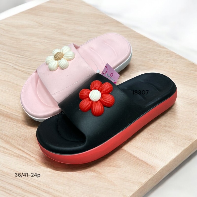 Buty Klapki Damskie (36-41,24par)Kolor Jak na zdzięciu