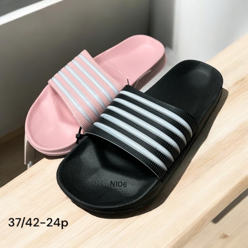 Buty Klapki Damskie (36-41,24par)Kolor Jak na zdzięciu