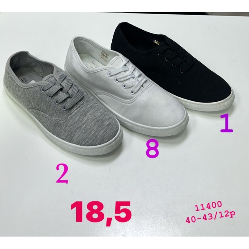Buty Sportowe Damskie (36-41,12par)Kolor Jak na zdzięciu
