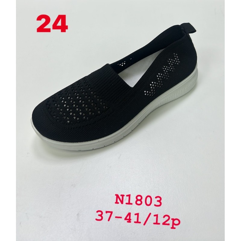 Buty Półbuty Damskie (37-41,12par)Kolor Jak na zdzięciu
