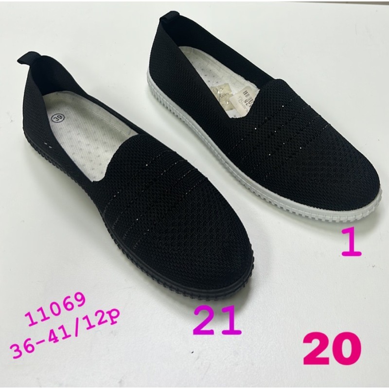 Buty Półbuty Damskie (36-41,12par)Kolor Jak na zdzięciu