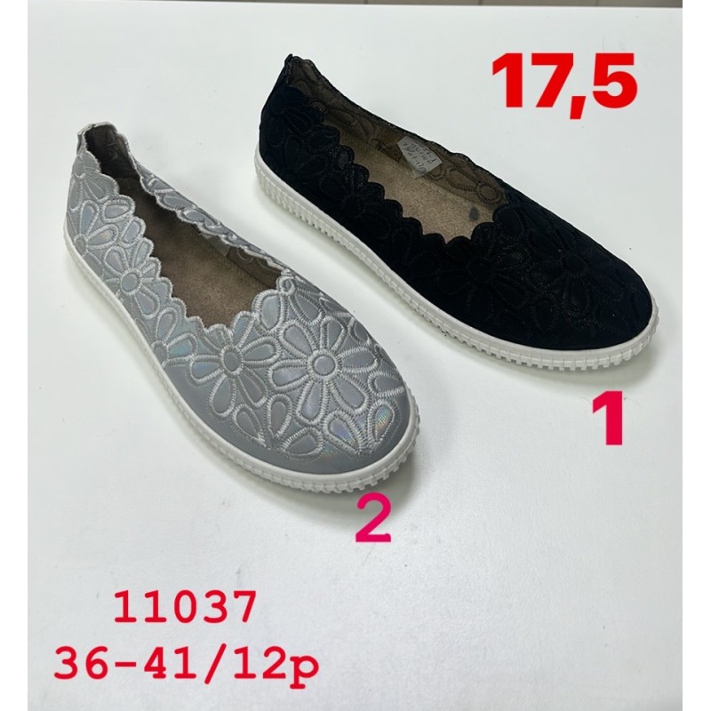 Buty Półbuty Damskie (36-41,12par)Kolor Jak na zdzięciu