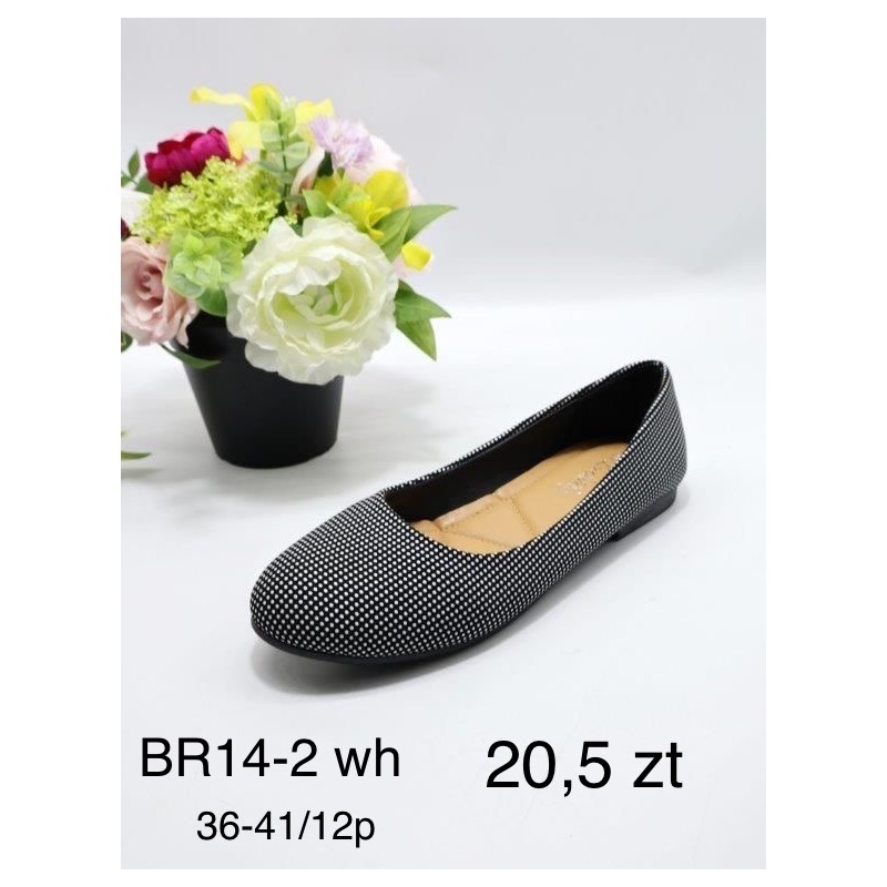 Buty Półbuty Damskie (36-41,12par)Kolor Jak na zdzięciu